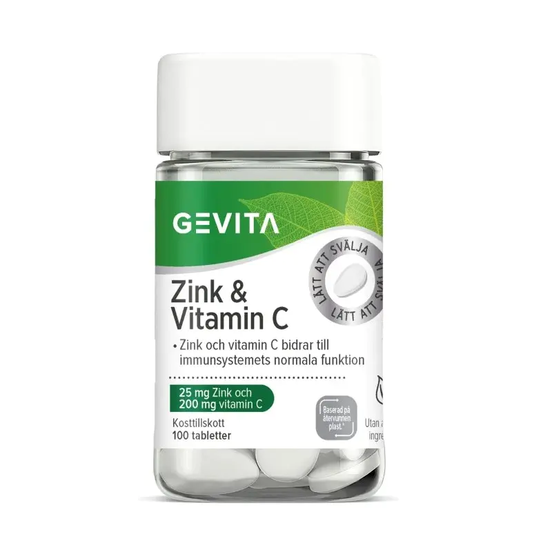 Gevita Zinc Vitamin C Tablets 100 nos.